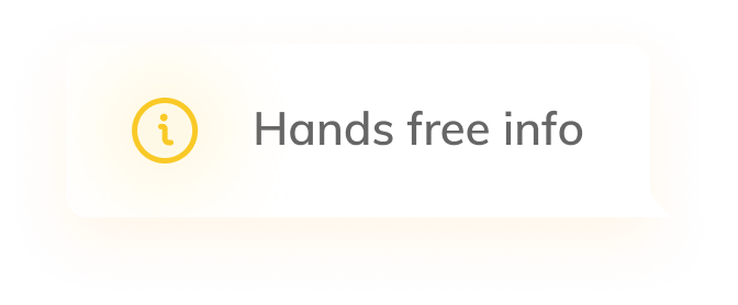 Hands free info